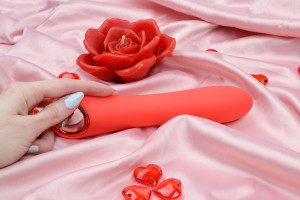 Silikónový vibrátor Flute (18 cm)