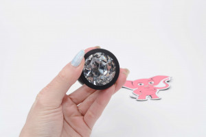 Vibračný análny kolík Diamond Vibe s diaľkovým ovládaním (12,3 cm)