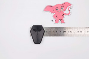 Vibračný análny kolík Diamond Vibe s diaľkovým ovládaním (12,3 cm)