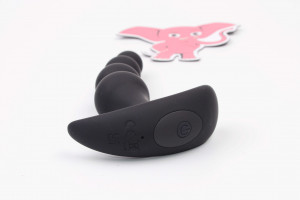 Vibračné análne guličky Vibro Anal Beady s diaľkovým ovládaním (12,8 cm)