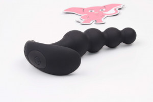 Vibračné análne guličky Vibro Anal Beady s diaľkovým ovládaním (12,8 cm)