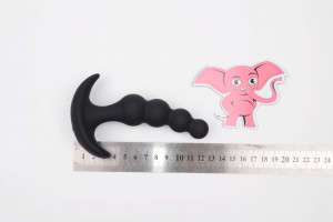 Vibračné análne guličky Vibro Anal Beady s diaľkovým ovládaním (12,8 cm)