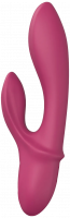 Silikónový vibrátor s výbežkom na klitoris Bunny Duo (19,2 cm)