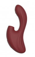 Tepajúci tlakový vibrátor na bod G Pressure Passion (18,1 cm)