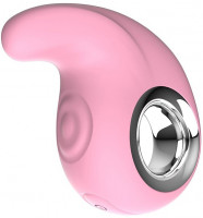 Pulzačný a vibračný stimulátor klitorisu Rhytm Rider (9 cm)