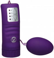 Vibračné vajíčko Velvet Purple Pill s diaľkovým ovládaním