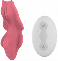 Nohavičkový vibrátor The Silent Wave s diaľkovým ovládaním (8,7 cm)