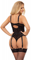 Čierne body Mesh Chain