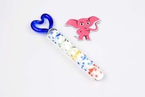 Sklenené dildo Envy Me (15 cm)