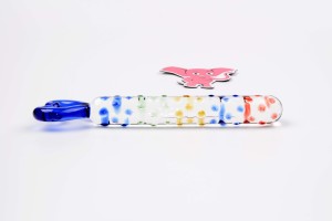 Sklenené dildo Envy Me (15 cm)