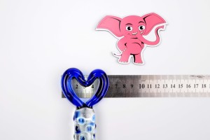 Sklenené dildo Envy Me (15 cm)