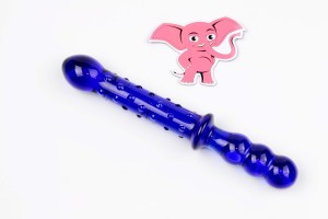 Sklenené dildo Noble Illusion No. 2 (24 cm)