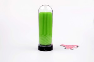 Masturbátor s nahrievacím stojančekom Empyrean Forge Tube (19 cm) + darček erekčný krúžok