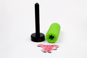 Masturbátor s nahrievacím stojančekom Empyrean Forge Tube (19 cm) + darček erekčný krúžok