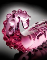 Sklenené masážne dildo Icicles no. 24 (15 cm)