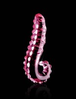 Sklenené masážne dildo Icicles no. 24 (15 cm)