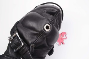 Deprivačná kožená maska Leatherix Dominator