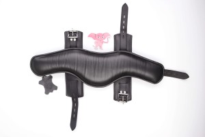 Kožený obojok s putami na ruky Leatherix RestrainMe