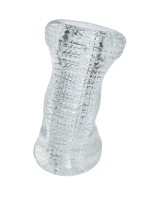 Masturbátor Clear Jack (12,4 cm) + darček erekčný krúžok