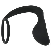 Análny kolík s erekčným krúžkom Ring & Plug (9,7 cm)