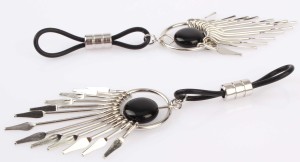 Svorky na bradavky Charm Clamps