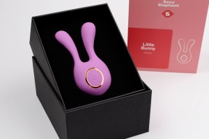 Uškový vibrátor Little Bunny (10,2 cm)