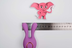 Uškový vibrátor Little Bunny (10,2 cm)