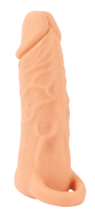 Predlžovací masturbátor Nature Skin 2v1 Extension MEDIUM