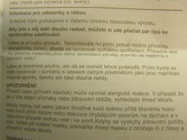 Latexové nohavičky s 2 penisy