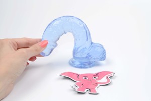 Realistické dildo Clear Pleasure (15 cm)