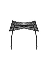 Obsessive Štýlový podväzkový pás Medilla garter belt čierna
