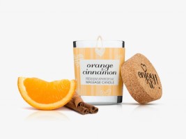 Masážna sviečka na telo MAGNETIFICO- Enjoy it! Orange and cinnamon