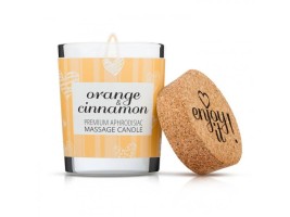 Masážna sviečka na telo MAGNETIFICO- Enjoy it! Orange and cinnamon