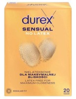 DUREX Sensual No Latex – bezlatexové kondómy