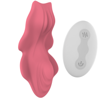 Nohavičkový vibrátor The Silent Wave s diaľkovým ovládaním (8,7 cm)