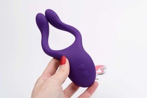 Párový vibrátor Double-Sided s diaľkovým ovládaním (15 cm)