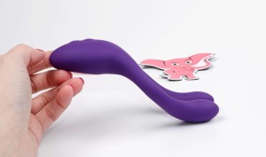 Párový vibrátor Double-Sided s diaľkovým ovládaním (15 cm)