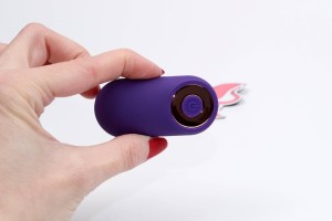 Párový vibrátor Double-Sided s diaľkovým ovládaním (15 cm)