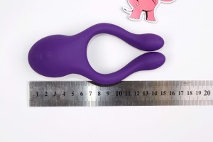 Párový vibrátor Double-Sided s diaľkovým ovládaním (15 cm)