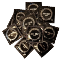 BEPPY - DAY AND NIGHT CONDOMS 100 UNITS