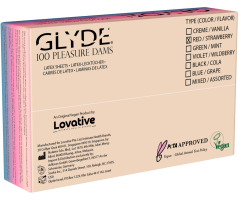 Glyde Dams Strawberry 100´s