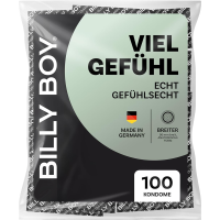 Billy Boy Bulk-Pack: Viel Gefühl (Extra Feel), 100 condoms