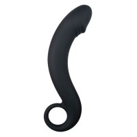 Silikónové čierne dildo pre stimuláciu prostaty