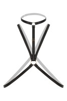 CHRISTINE Body vo veľkom štýle harnessu Secret Love- čierne One Size