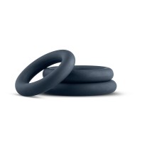 BONERS 3-Dielna Sada Krúžkov na Penis - Šedá