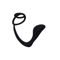 Análny kolík s erekčnými krúžkami Ball Ring & Plug (22,5 cm)