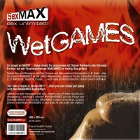 SexMAX WetGAMES sex-lôžkovina, 180 x 220 cm, čierna