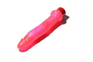 Vibrátor gélový análny 17 * 2.5 cm