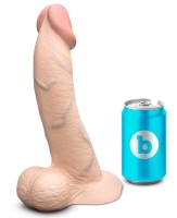 b-vibe slipskin 10" zakrivené dildo
