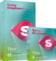 Sexy Elephant – ultratenké kondómy Thin